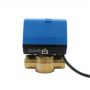 Brass Material Modulating Control Valve Motorized Valve 24V With 0-10V Signal Feedback
