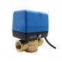 Brass Material Modulating Control Valve Motorized Valve 24V With 0-10V Signal Feedback