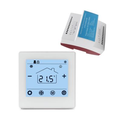 Termostato Wifi,Termóstato,termostato ambiente,termostato del hotel,termostato fan coil,termostato inteligente,termostato modbus,termostato programable