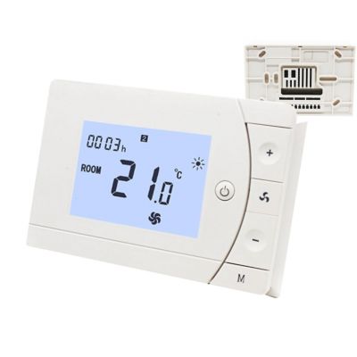 Surface-Mounting Fan Coil Thermostat Digital Room Thermostat