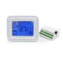 Termostato digital de ambiente horizontal Hotowell T6865 Fan Coil de 2 tubos