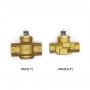 Vc6013/Vc4013 Type Electric Actuator with Brass Valve Motorized Zone Valve