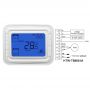 White Housing Blue/Green Backlight Optional 3 Speed Fan Coil Thermostat T6865